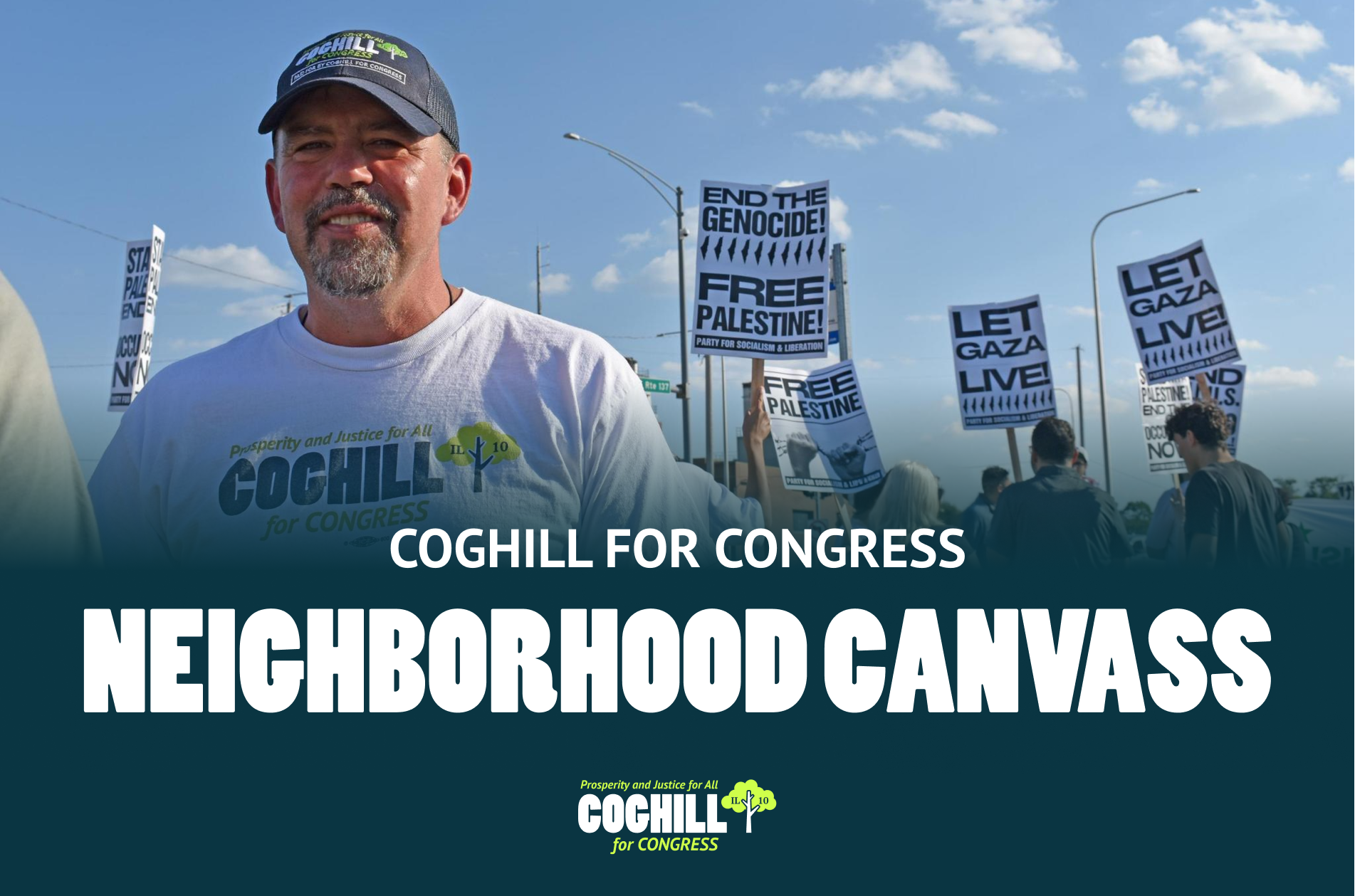 Coghill for Congress Neighborhood Canvass (Grayslake)