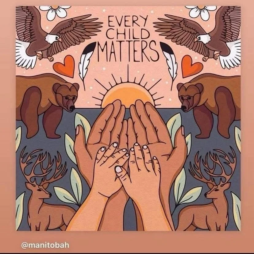⸻

🧡 Every Child Matters 🧡

Today, on the National Day for Truth and Reconciliation, we pause to honour the children who never came home, the Survivors of residential schools, and their families and communities. This is a day of remembrance, reflec