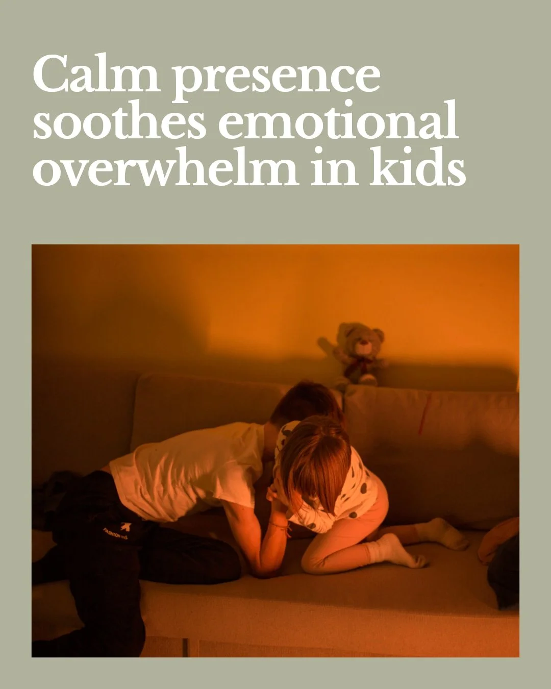 Emotional overwhelm in children and teens can look like sudden outbursts, withdrawal, or even physical symptoms like headaches.

Recognizing these signs early means you can help soothe their feelings before they escalate. Try gentle questions like, &