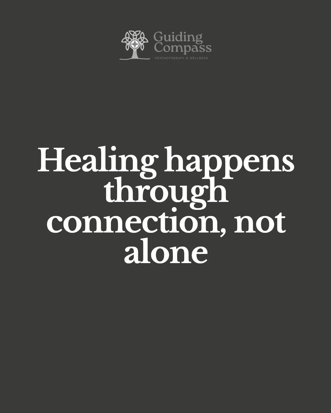 Healing doesn't happen in isolation &mdash; community is often the lifeline in mental health recovery.

When we connect with others who understand our struggles, we find strength, hope, and belonging. These connections remind us we are not alone, and