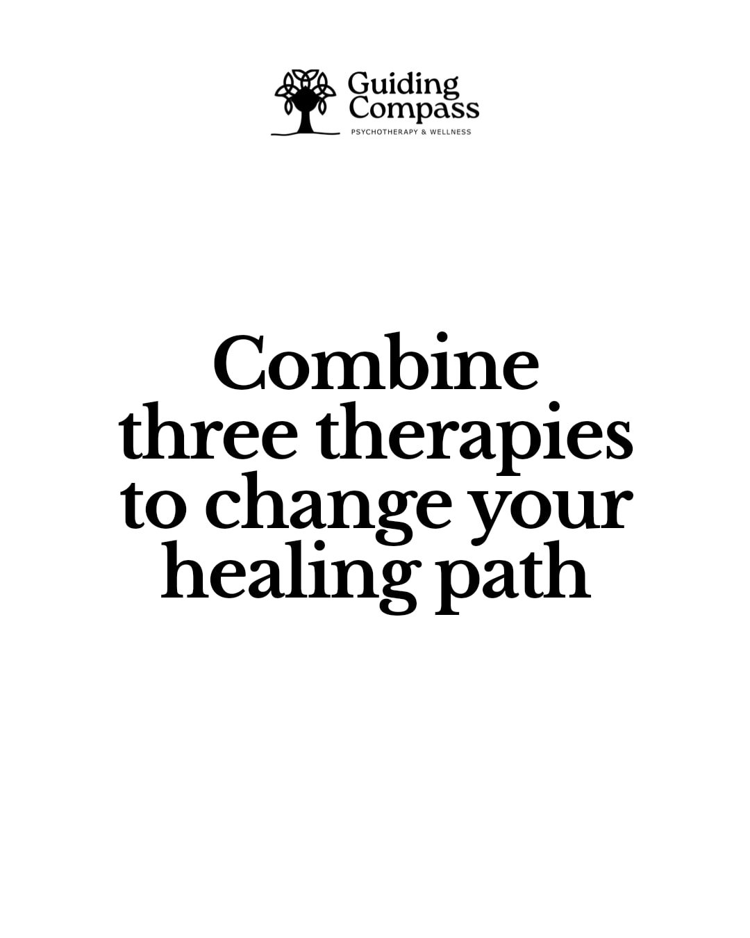 How can combining three powerful therapy methods change your healing path?

At Guiding Compass Psychotherapy and Wellness, we integrate Dialectical Behavior Therapy (DBT), Emotionally Focused Therapy (EFT), and the Gottman Method to create a uniquely
