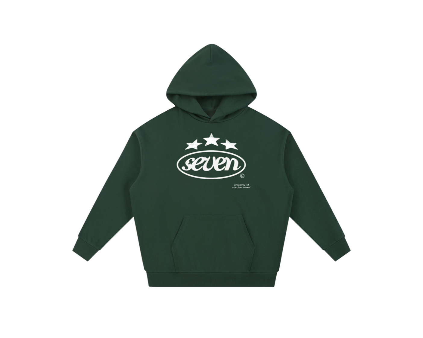 "3 Stars" Pullover Hoodie