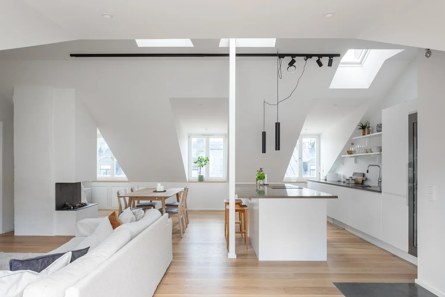 Über den Dächern von Stockholm