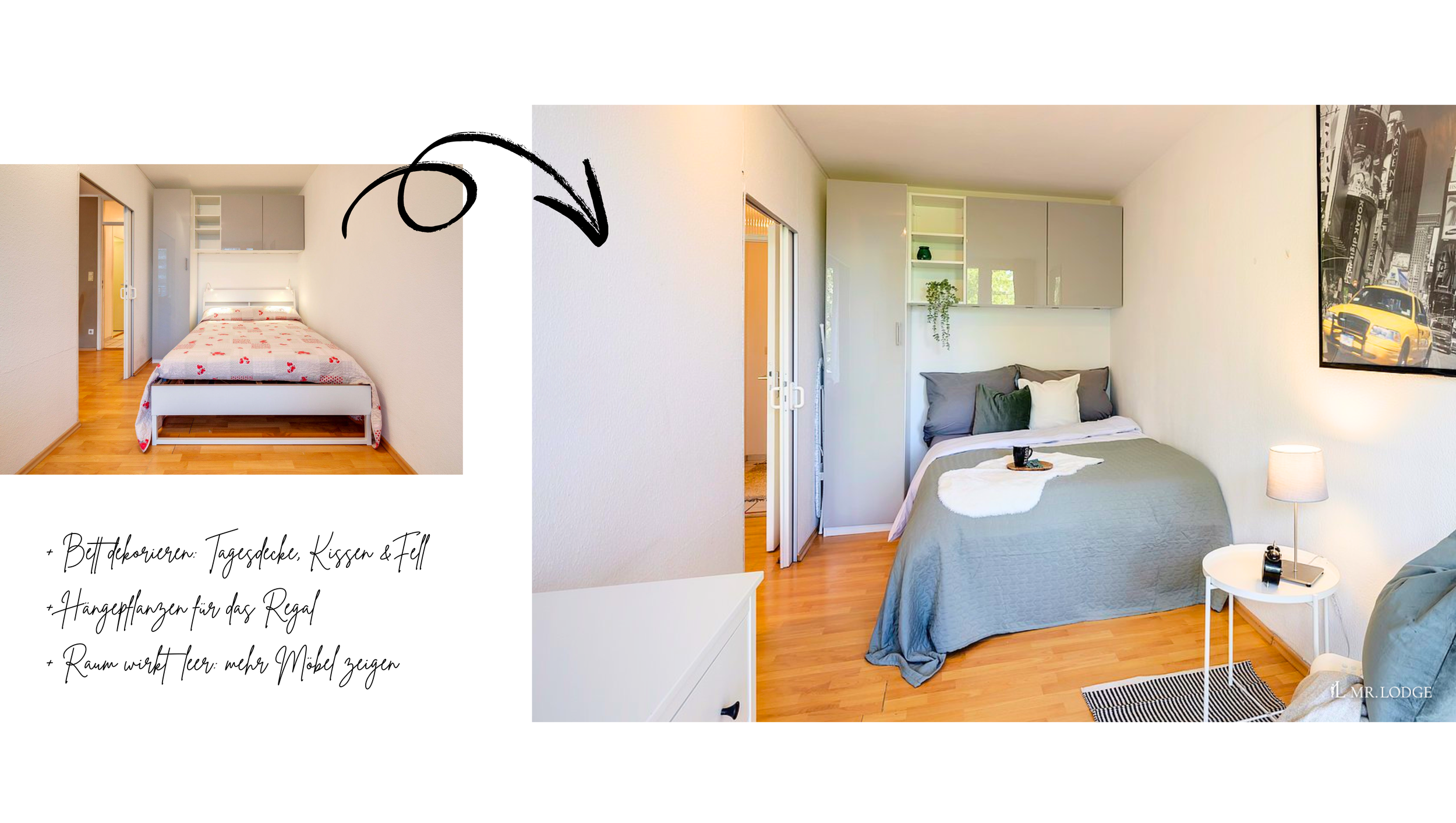 Optimierung Schlafzimmer 