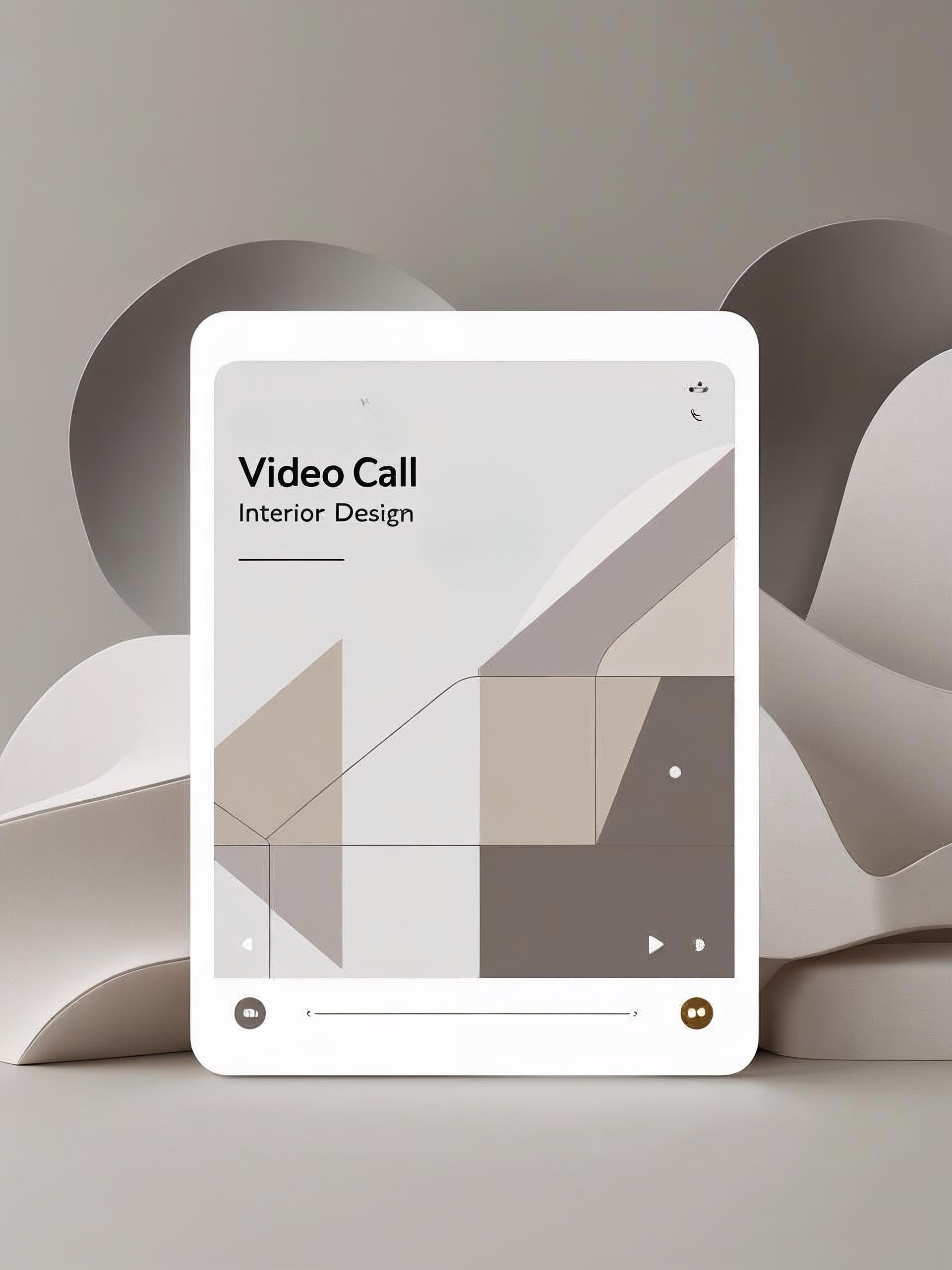 Video-Call per iPhone, iPad, Laptop oder normales Telefonat zur Interior Design Beratung und Planung. Professionelle Unterstützung bei der Einrichtung mit Online Interior Design von Onterior.