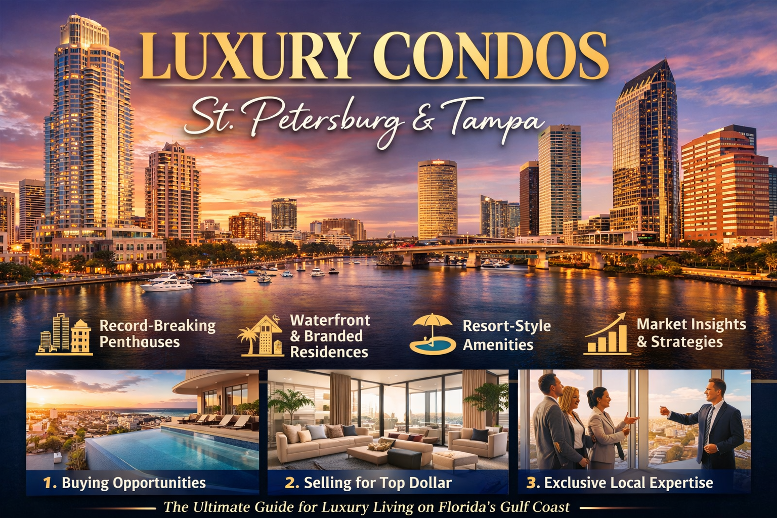 Luxury Condos in St. Petersburg &amp; Tampa: The New Standard of Waterfront Living (2026 Guide)