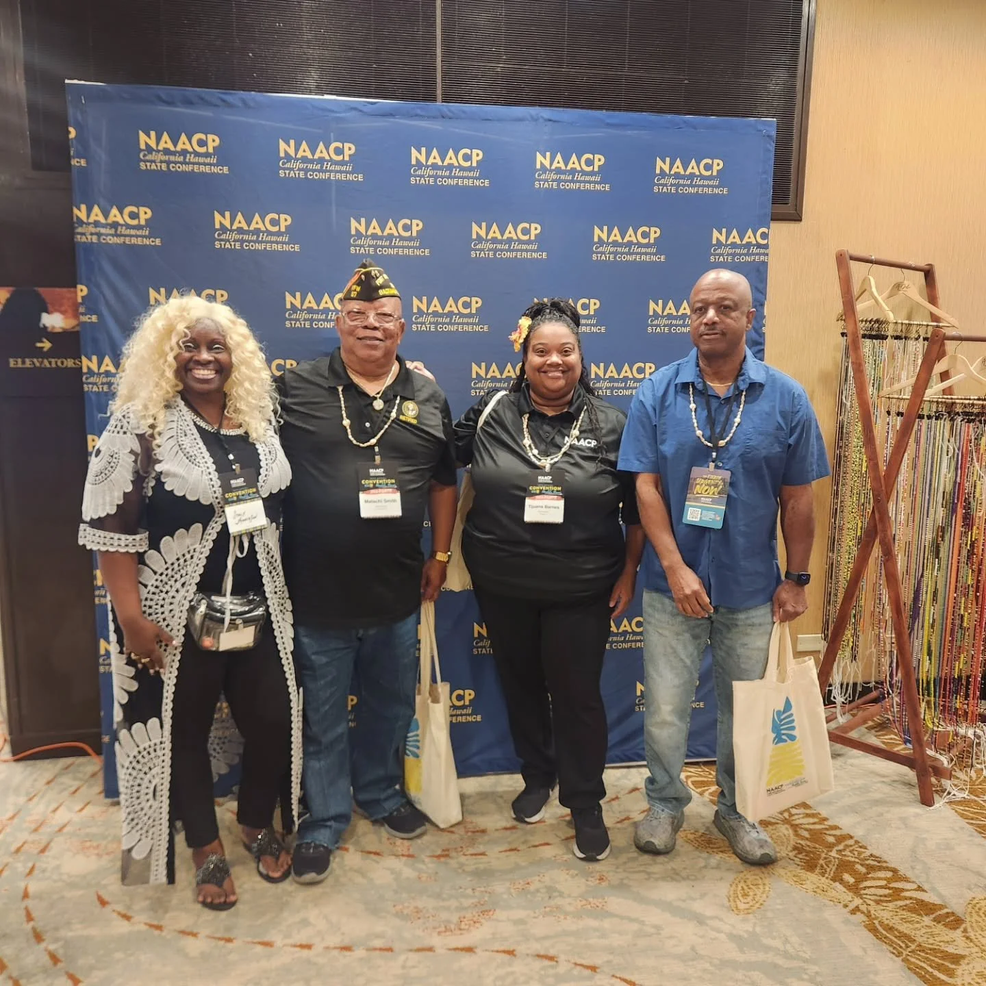 Sacramento NAACP at the California Hawaii State Conference in Honolulu, Hawaii.
