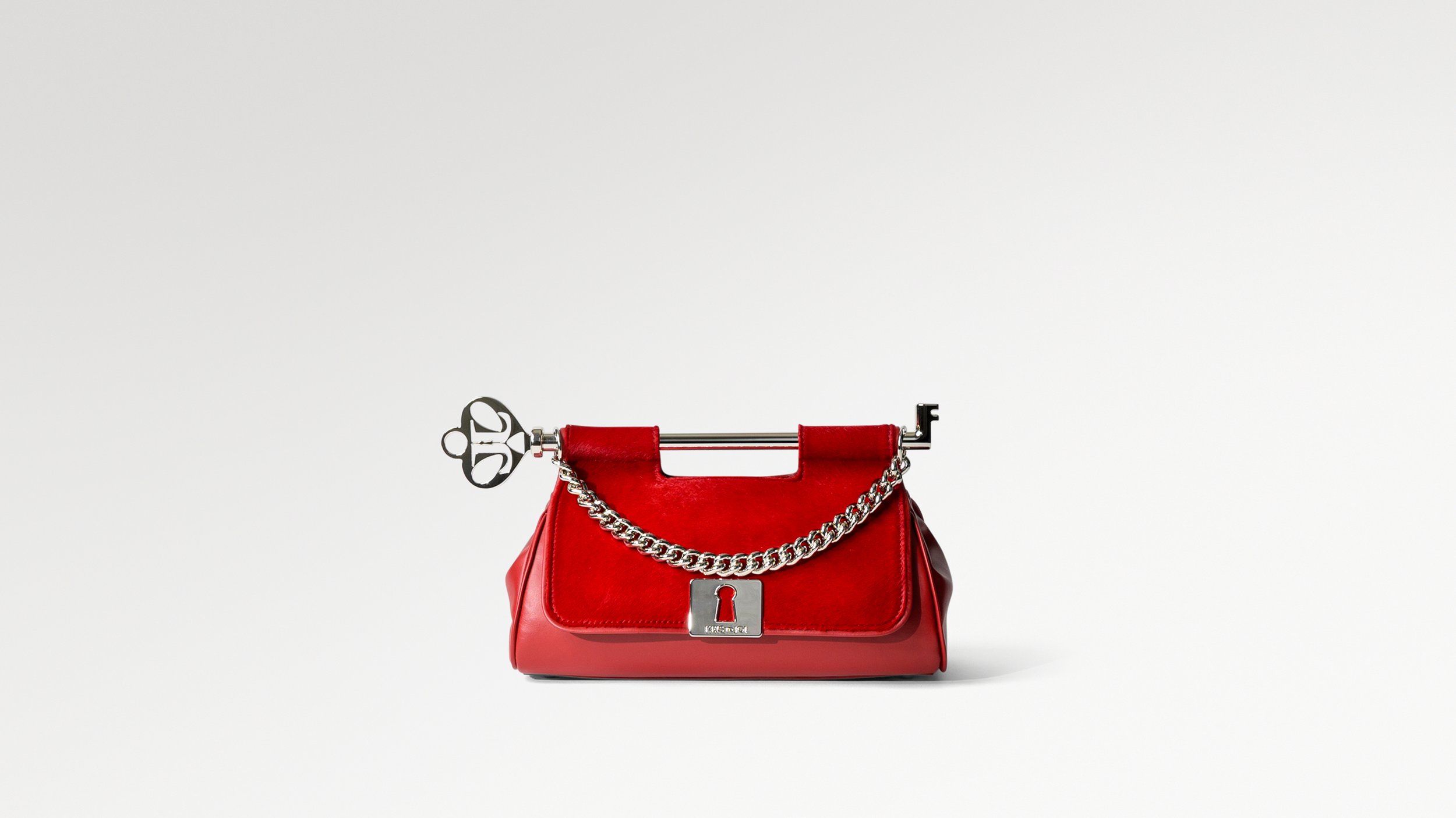 Key Clutch Red Leather-Pony Hair-12670.jpg