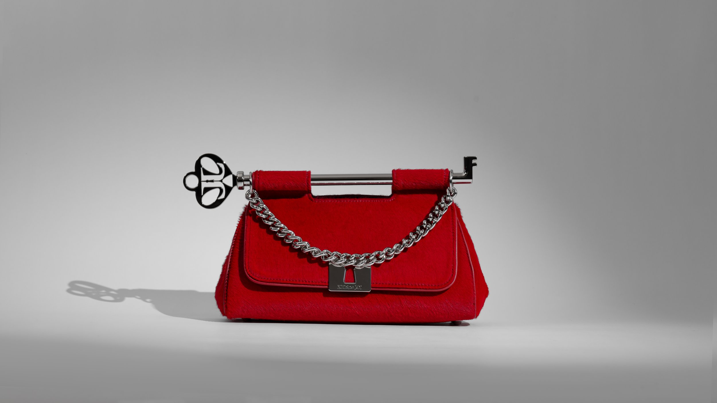 Legacy Clutch - Red Cavallino