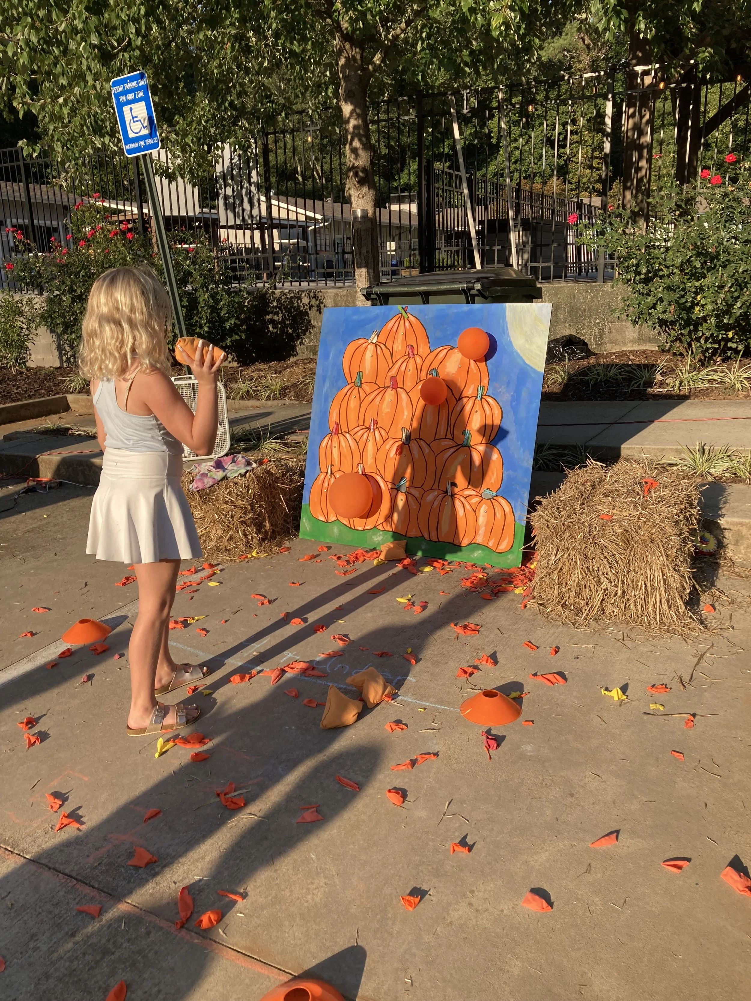 Fall Street Party - Pop a Pumpkin.JPG