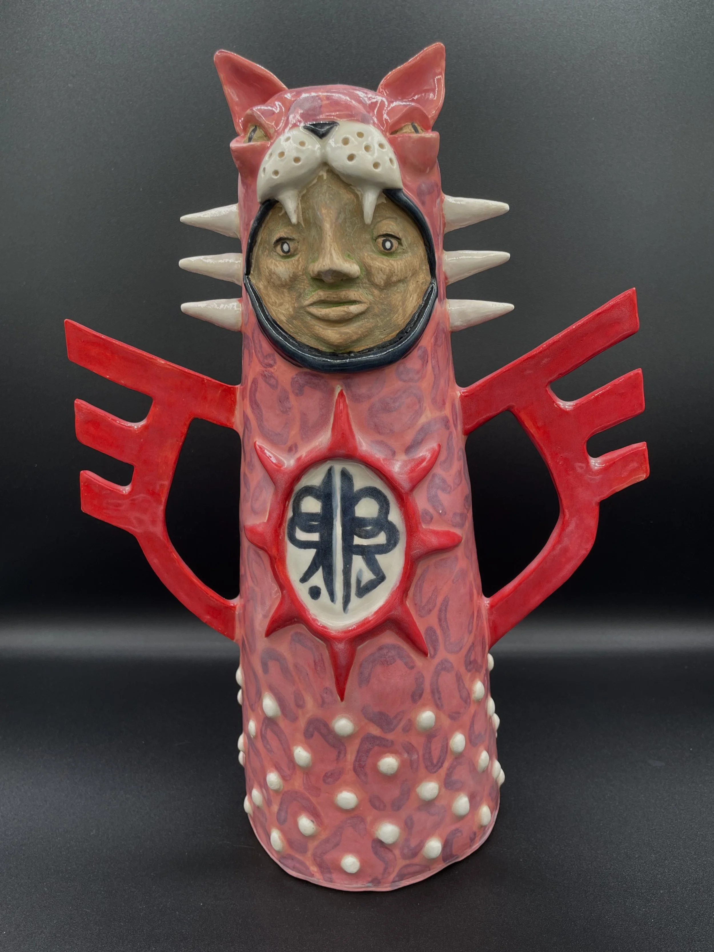 "Flamboyance Totem"
8"x4.5"11.5"
2025