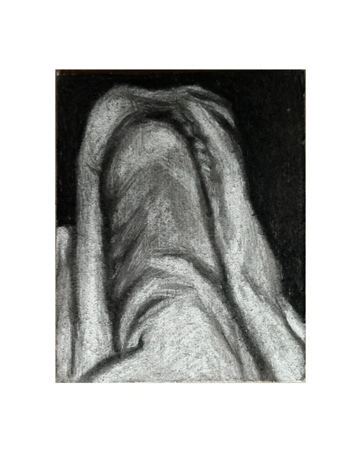 Submission III
charcoal on cardboard
4"x5"
2025