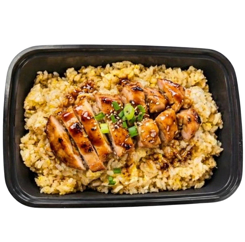 Fried Rice with Chicken Teriyaki