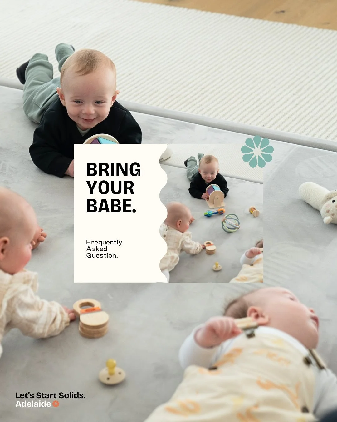 How could we possibly say no? 🥹🫐

We make starting solids simple! That includes making it easy for you to come along.

Bring your baby, your questions, and your coffee order! ☕️ We&rsquo;ve got the rest covered. 💛