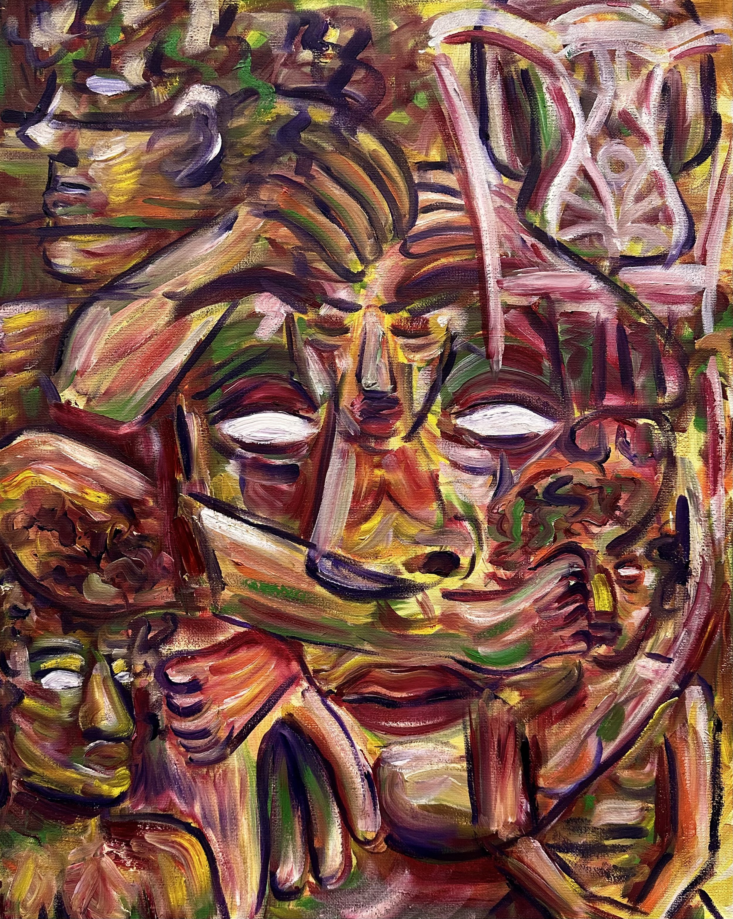 18in x 24in (oil on canvas)