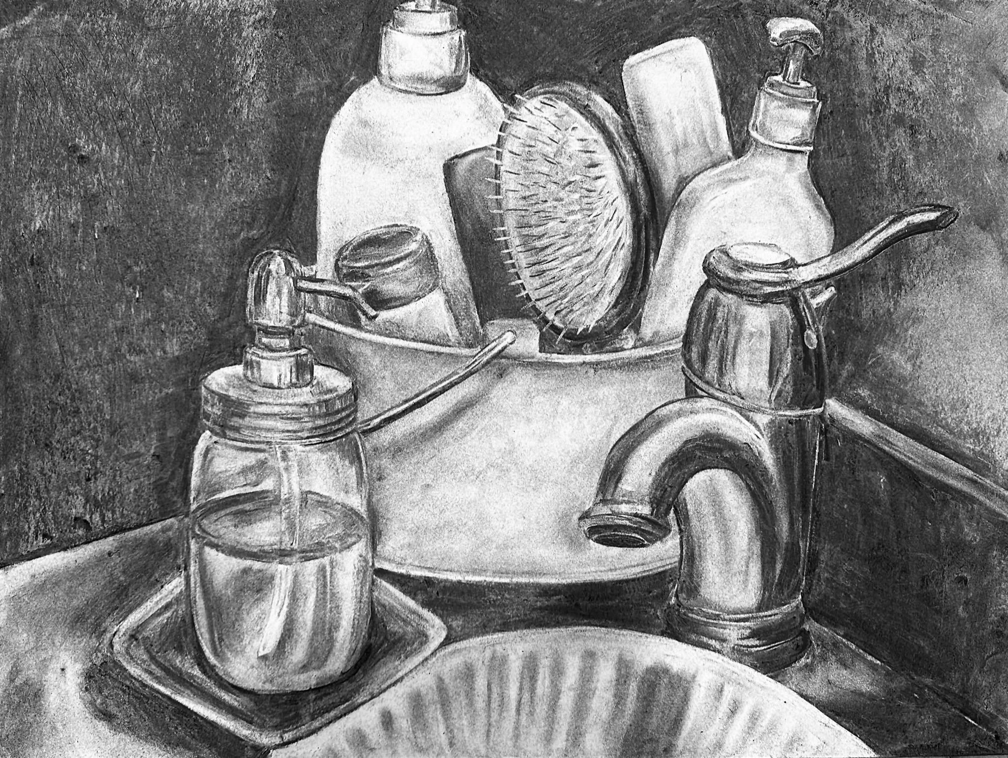 Sink: 24in x 18in (charcoal)