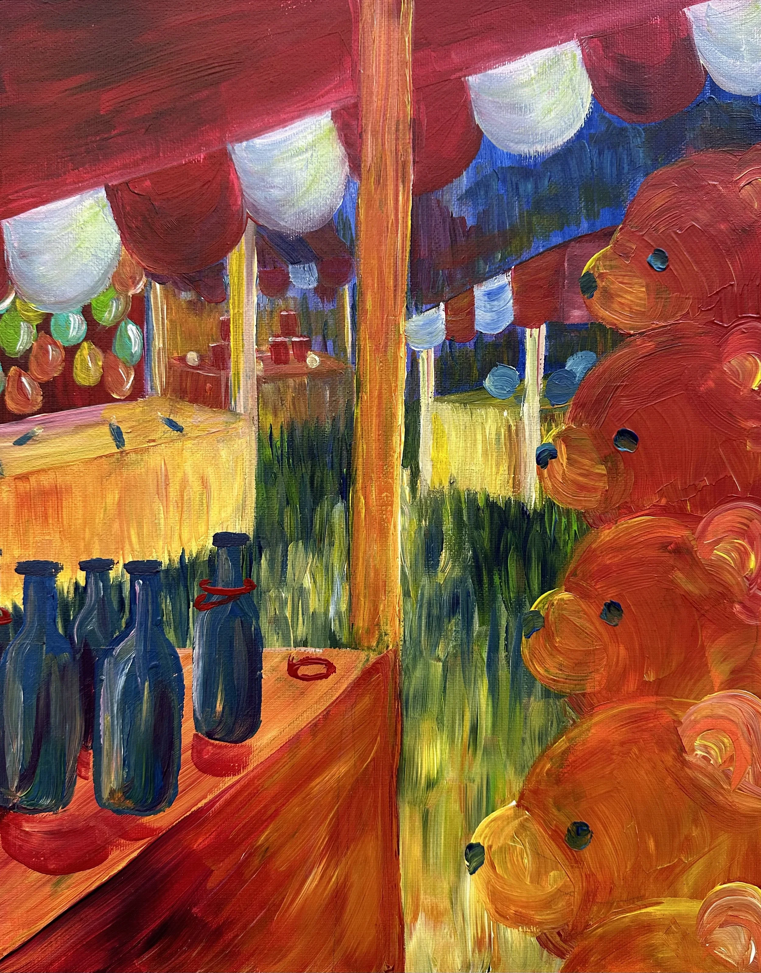 Carnival: 11in x 14in (acrylic on canvas)