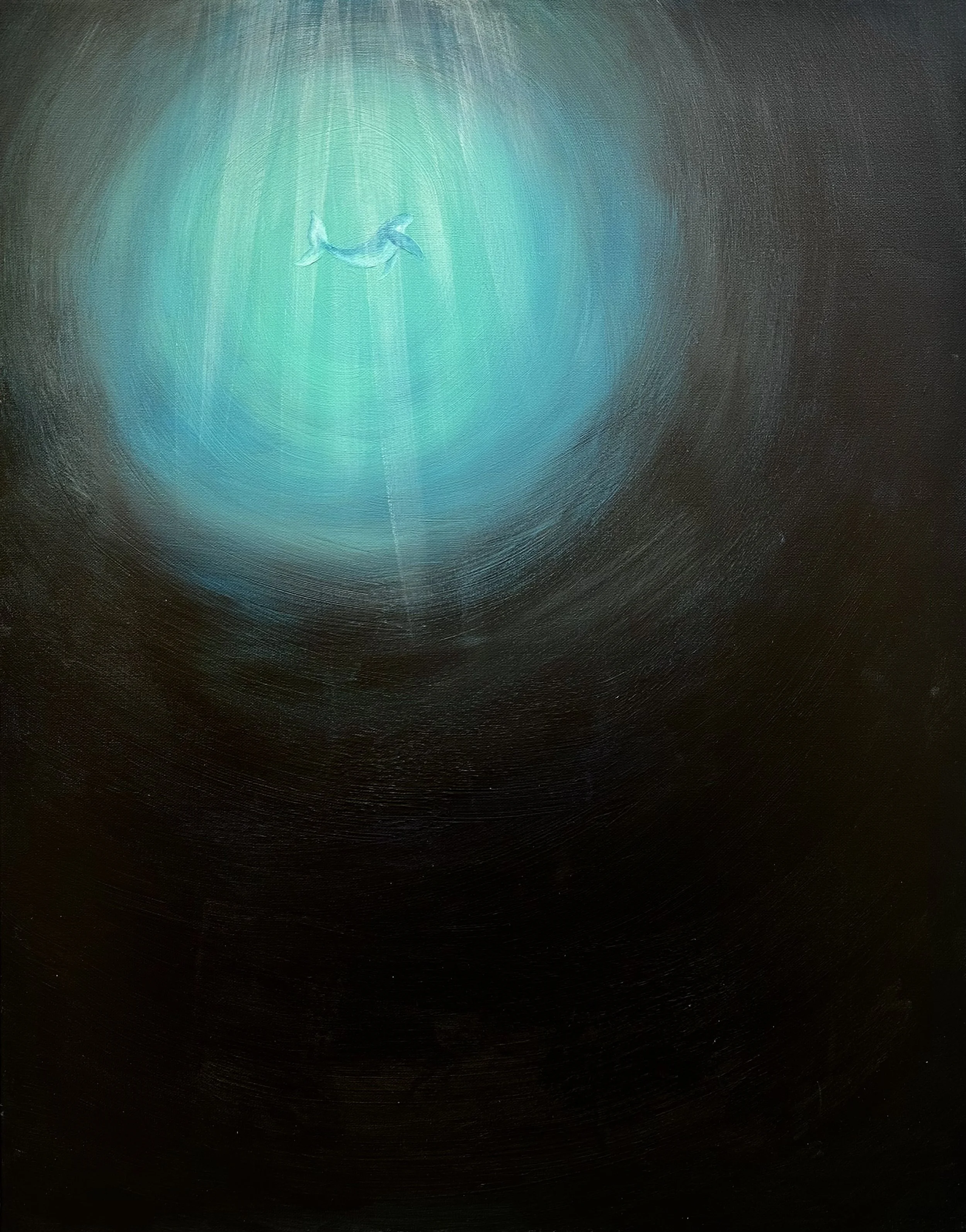 "From ev'ry depth of good and ill": 22in x 28in (acrylic on canvas)