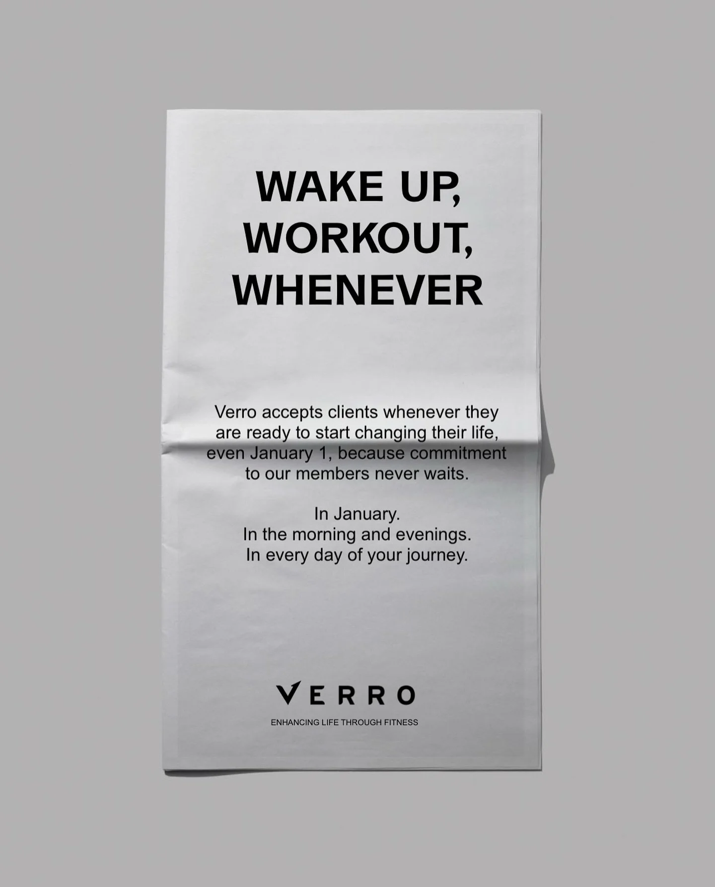 A popular fitness company recently shared how they don&rsquo;t accept New Year&rsquo;s resolutioners as new members. At Verro, we think that approach is completely counterintuitive to running a fitness company. We believe in meeting people where they