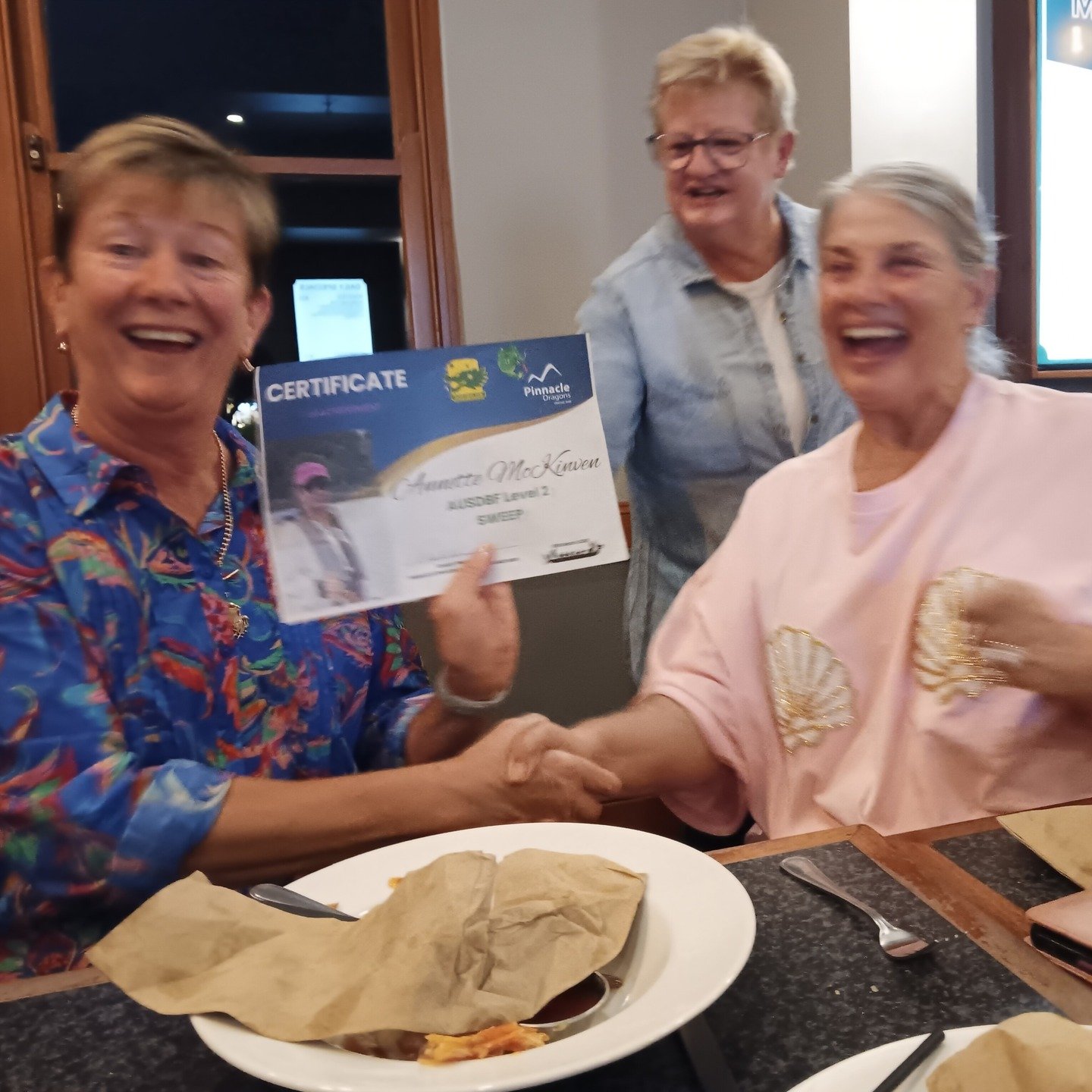 Pinnacle Dragons so happy to have Annette joining the Sweep team