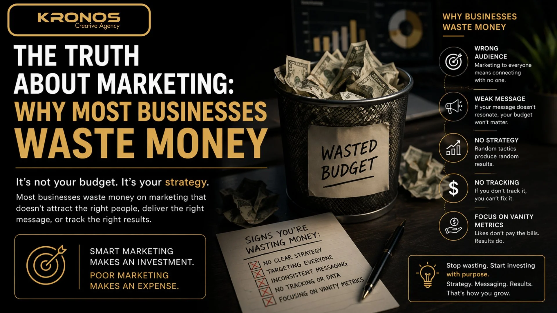 The Truth About Marketing: Why Most Businesses Waste Money