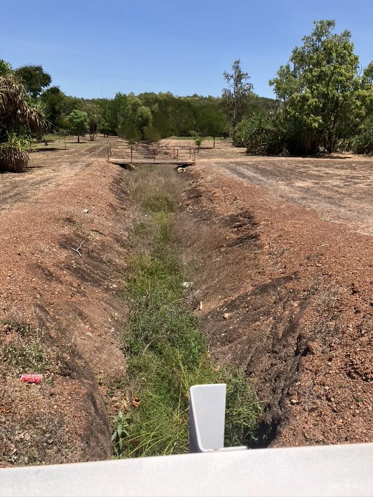 Ludmilla drainage lines Allan Faulds park (credit Michael Christie).jpeg
