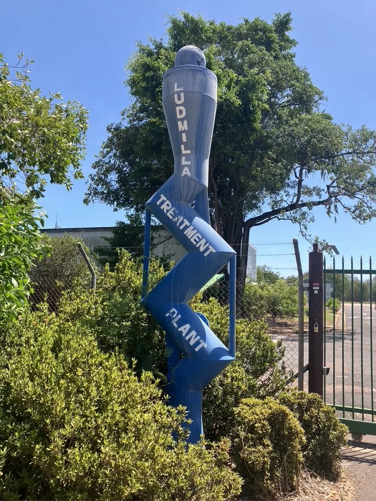 Ludmilla treatment plant sculpture (credit Michael Christie).jpeg