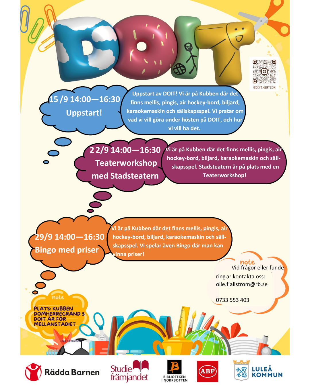 DOIT – Bingo med priser