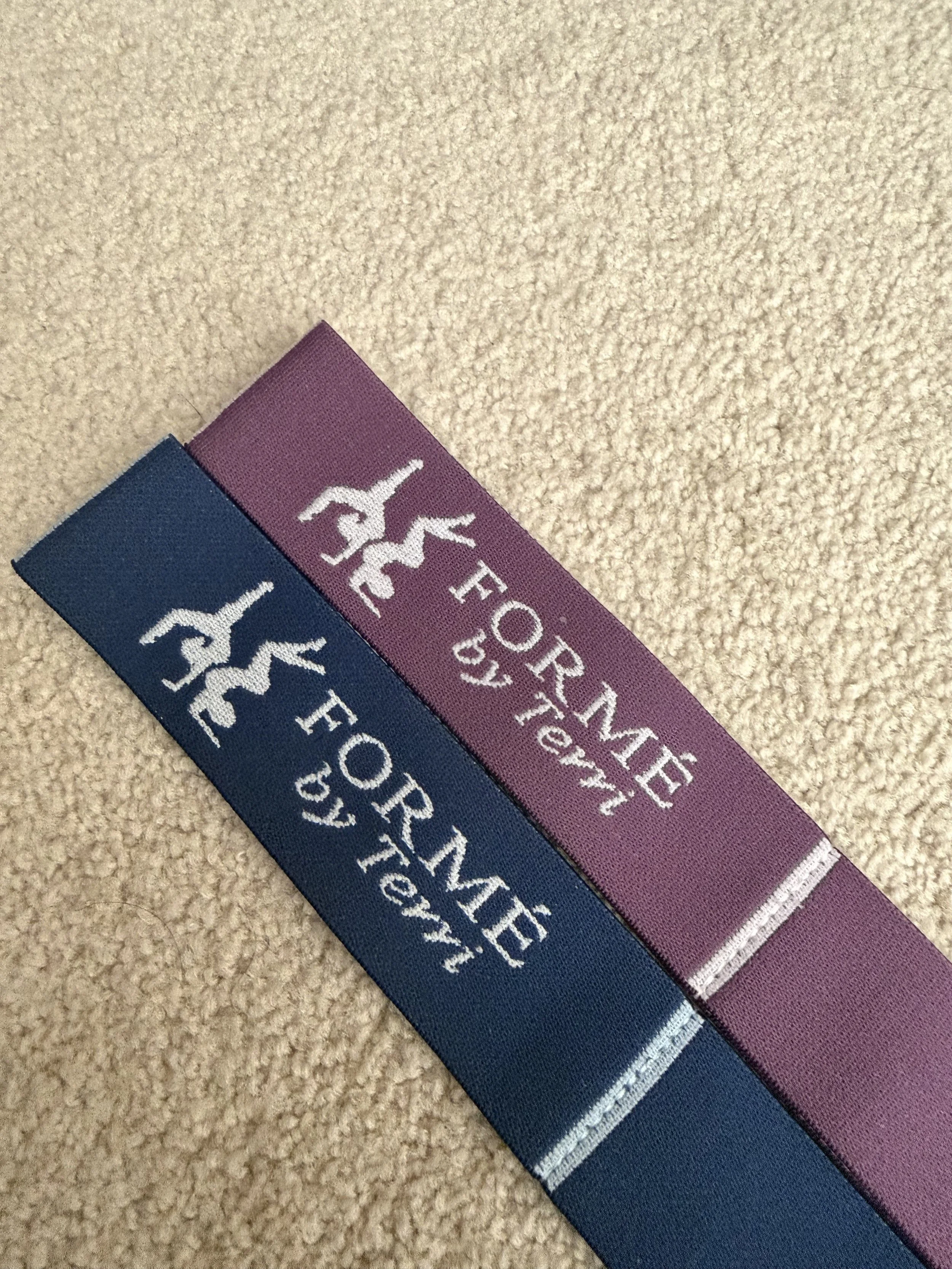 2-pack bundle of Formé Stretching Band