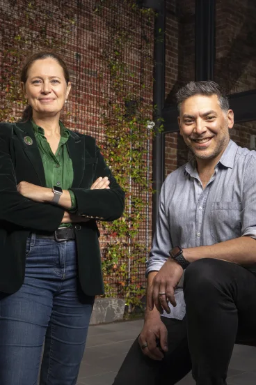 Paul and Helen from Rampersand Venture Capital Firm Australia