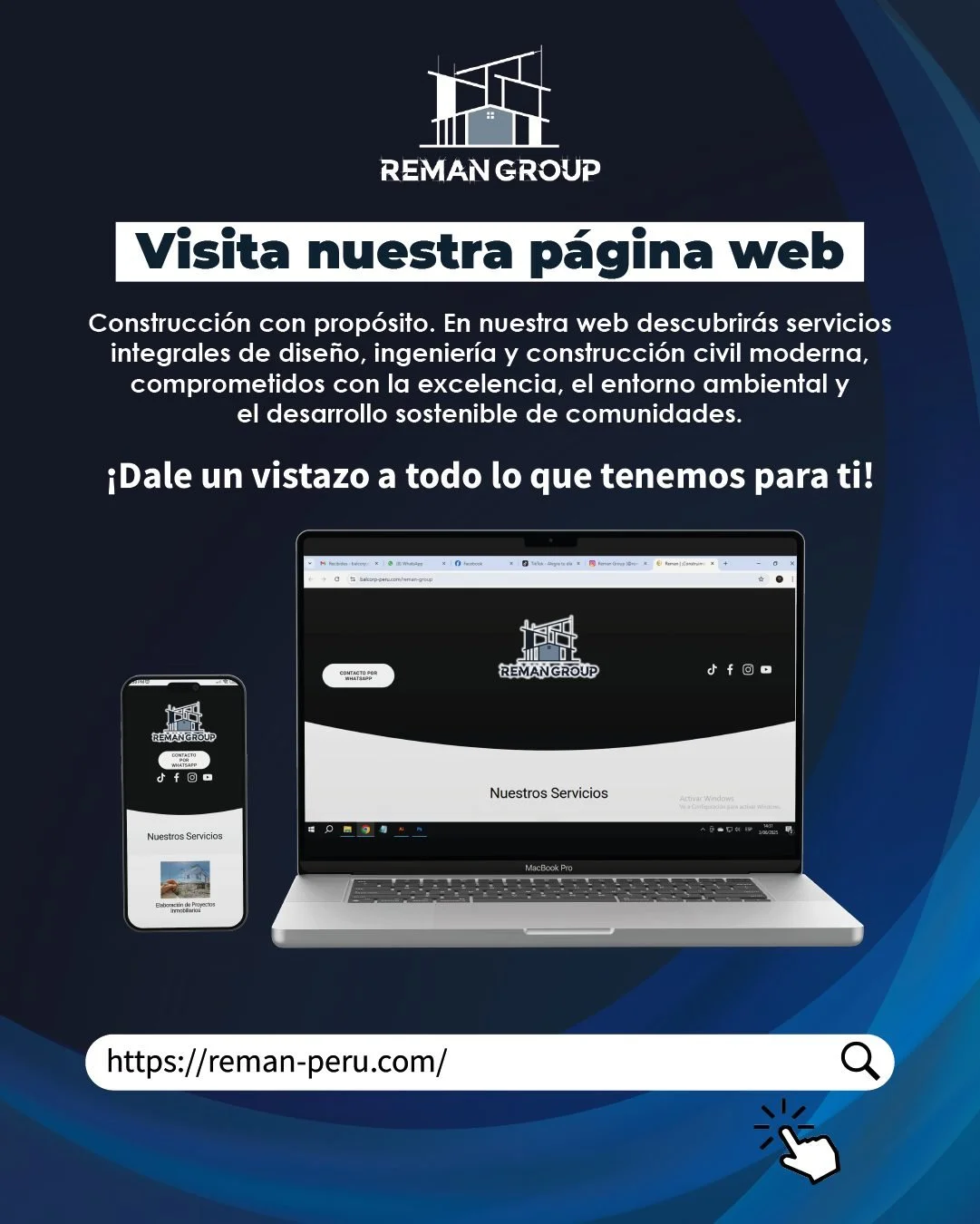 🏗️ Dise&ntilde;o, ingenier&iacute;a y construcci&oacute;n con prop&oacute;sito
En Reman Group, desarrollamos proyectos modernos de alta calidad, respetando el entorno y generando valor social y econ&oacute;mico.

🔗 Conoc&eacute; m&aacute;s en 👉 ht