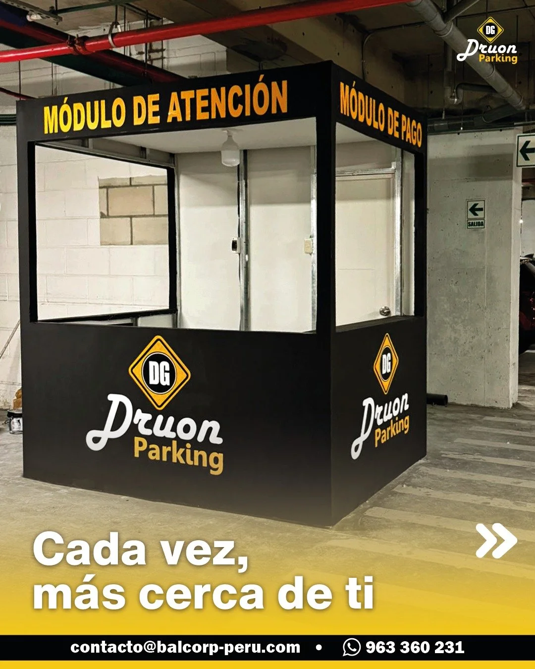 En Druon Parking, estamos donde t&uacute; est&aacute;s. 🚗💙
Cada una de nuestras sedes ha sido pensada para brindarte comodidad, seguridad y una experiencia de estacionamiento sin complicaciones. 📍✨
Con ubicaciones estrat&eacute;gicas en Lima, Areq