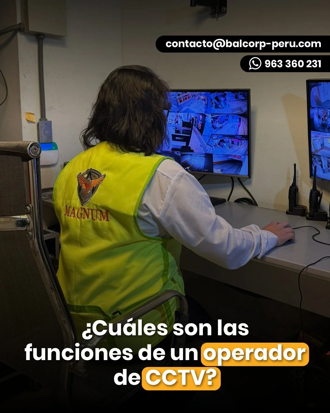 La seguridad no se improvisa, se construye con atenci&oacute;n y compromiso.
En Magnum Security Group, valoramos a quienes garantizan la vigilancia efectiva en cada momento.

Tu liderazgo puede marcar la diferencia.
🌐 Postula ahora 👉 https://www.ba