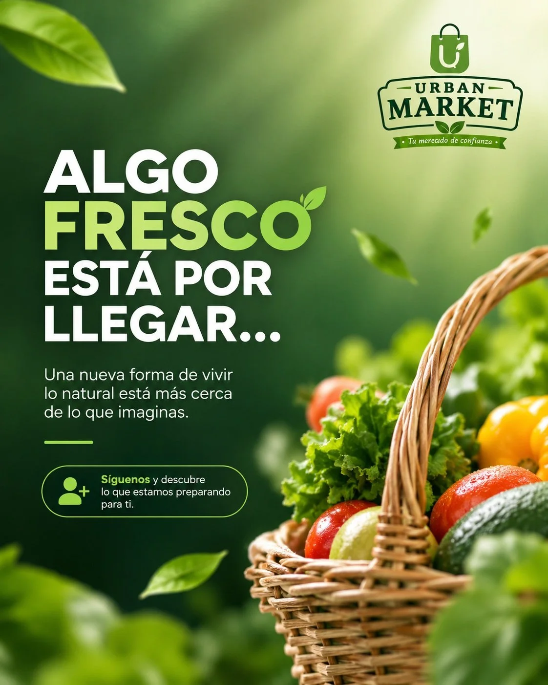 🌿 Algo fresco est&aacute; por llegar...

Estamos preparando un espacio donde la calidad, la frescura y lo natural ser&aacute;n los protagonistas.

S&iacute;guenos y s&eacute; parte del inicio de una experiencia pensada para quienes buscan una alimen