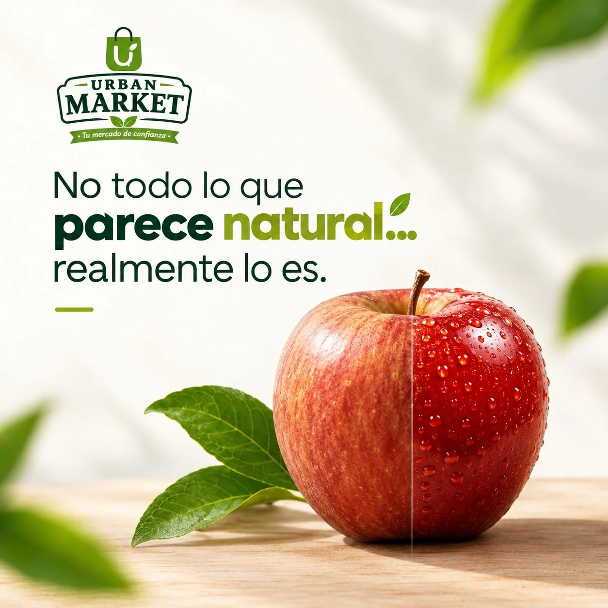 🥬 &iquest;Sabes realmente qu&eacute; est&aacute;s llevando a tu mesa?

La diferencia est&aacute; en el origen, la frescura y la calidad de cada producto.

En Urban Market estamos preparando una experiencia pensada para quienes valoran una alimentaci