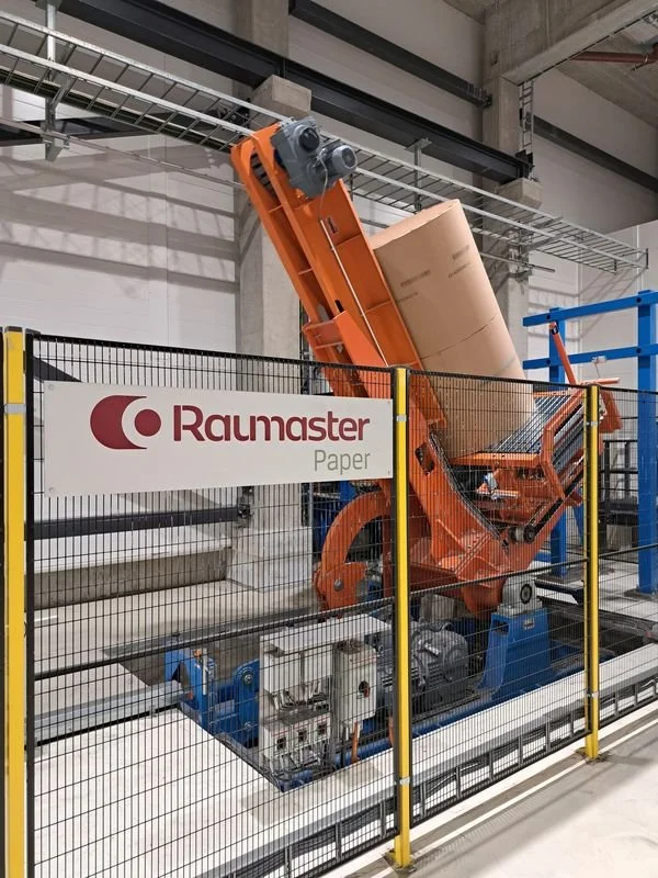 Roll handling and wrapping equipment to the factory of MM Kotkamills in less than a year