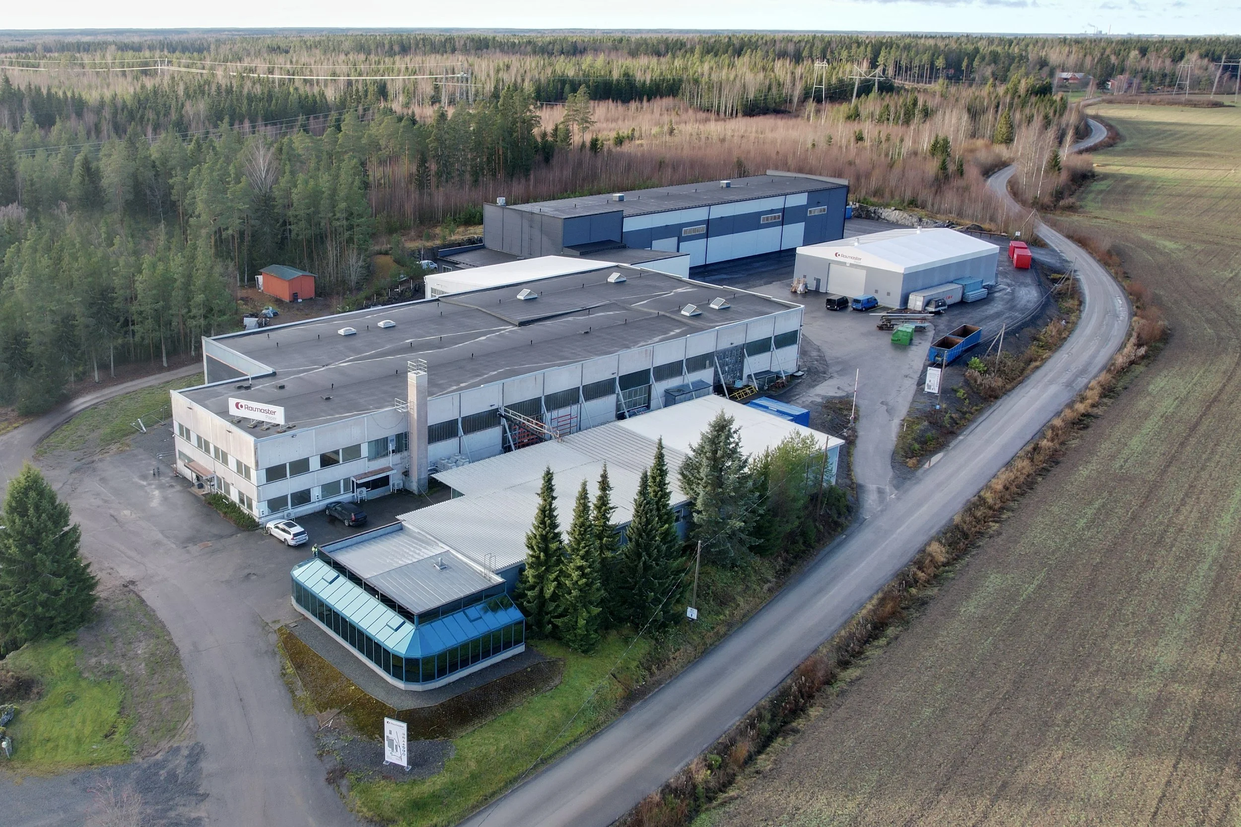 Raumaster Paper’s new assembly hall provides new premises for both production and staff