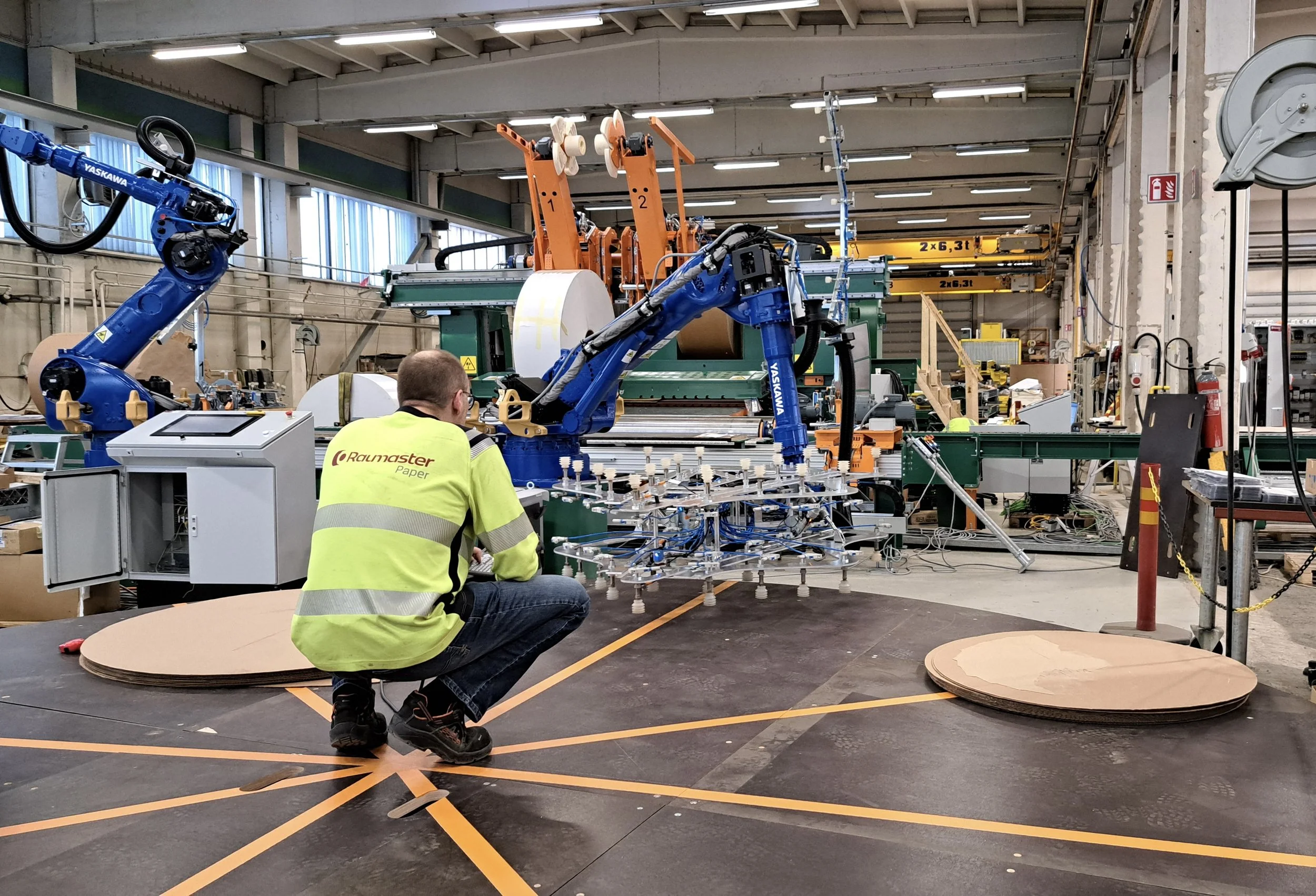 Automation makes machinery move