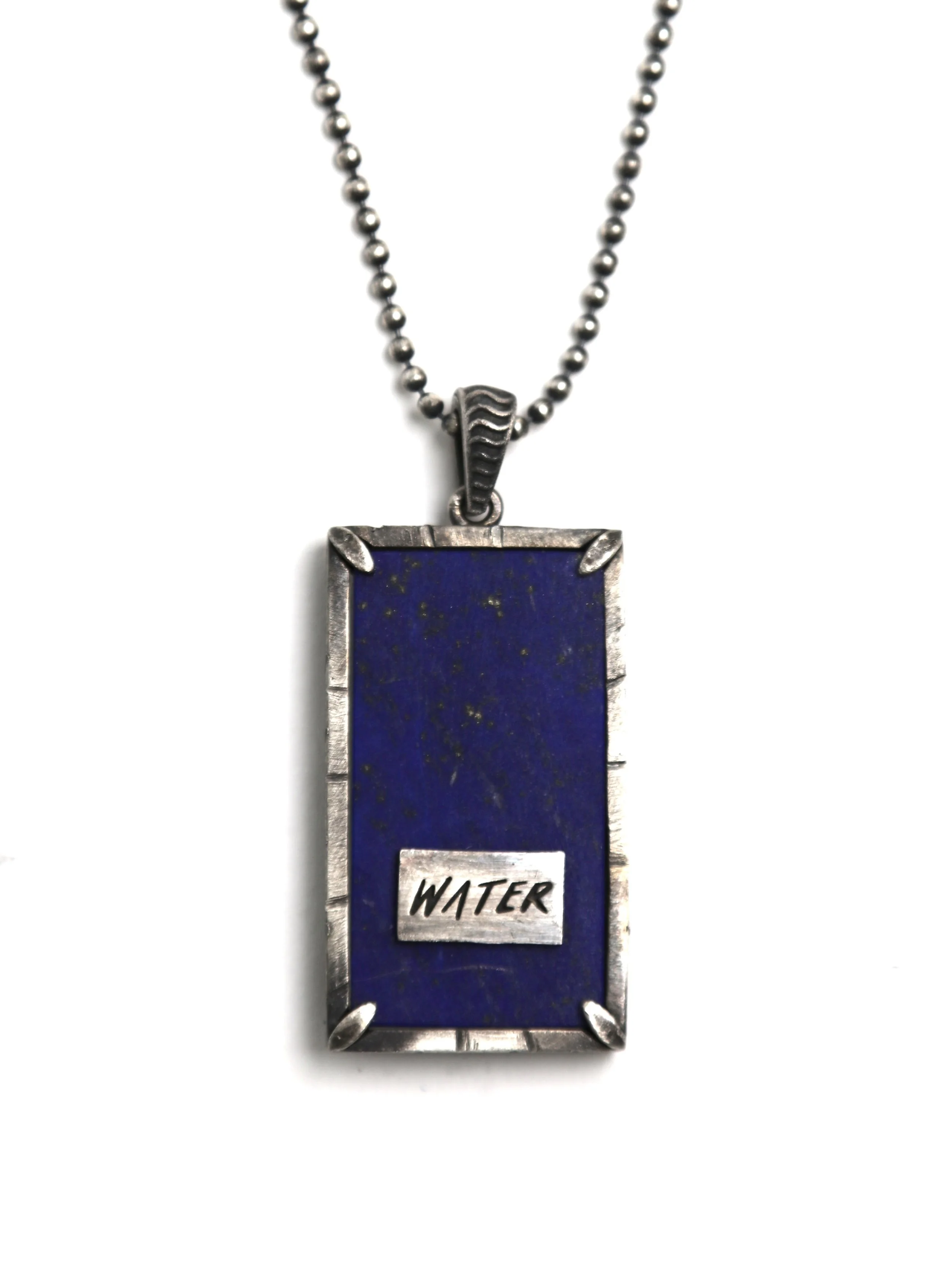 LAPIS LAZULI WATER PENDANT