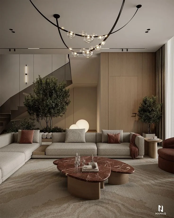 How to Design a Harmonious Living Room layeder lightings2.jpg