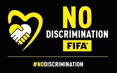 No discrimination logo