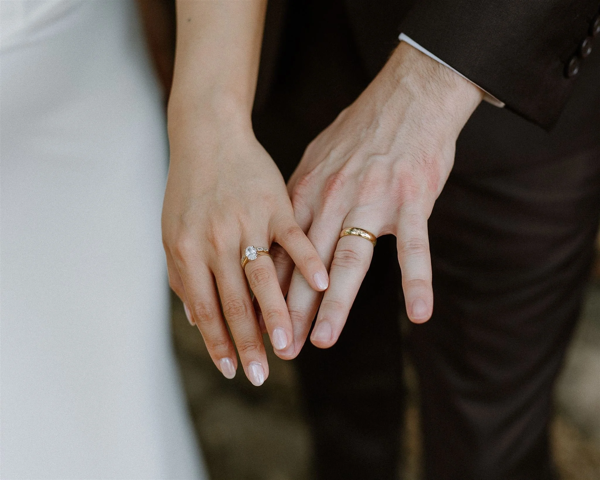 Bride Groom Hands Rings Portland Wedding Planner