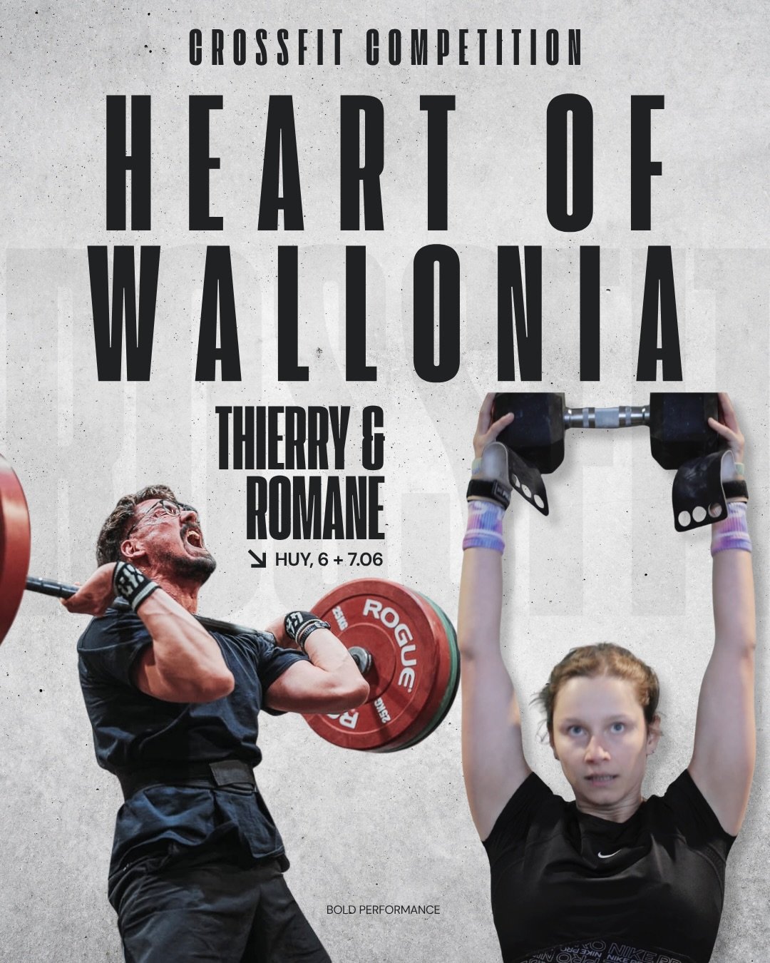 Endlich wieder eine Crossfit Comp! 🔥

@gbrlromane und @thrrylfgn treten am Wochenende beim @heartofwallonia_throwdown in HUY 🇧🇪 an!

Es ist fast um die Ecke also kommt gerne vorbei um sie anzufeuern! 😎

LFG TEAM ⚡️