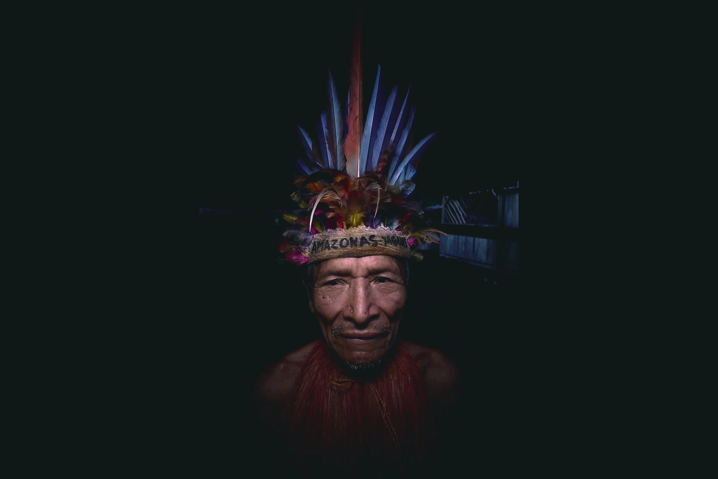 Listening to the Forest: Ancestral Memory in the Amazon, Amazonas, Colombia 2024 – Portrait by John Cuesta.