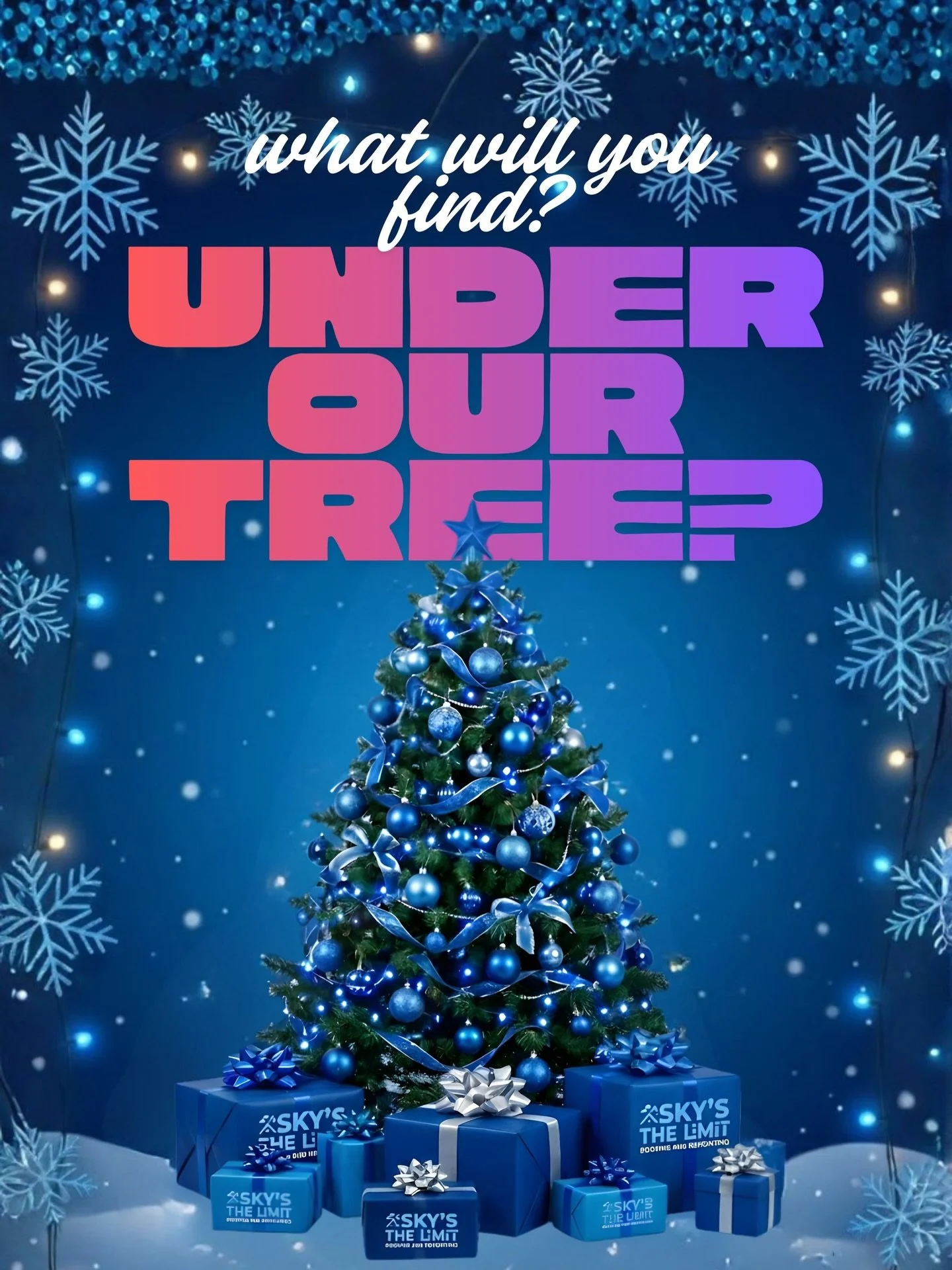 This Christmas as a thank you to the amazing community of Cromer &amp; surrounding we will be giving out gifts on the 20th December. Make sure you keep a look out around town for the Skys The Limit Santa hats and come bring you or a little one over f