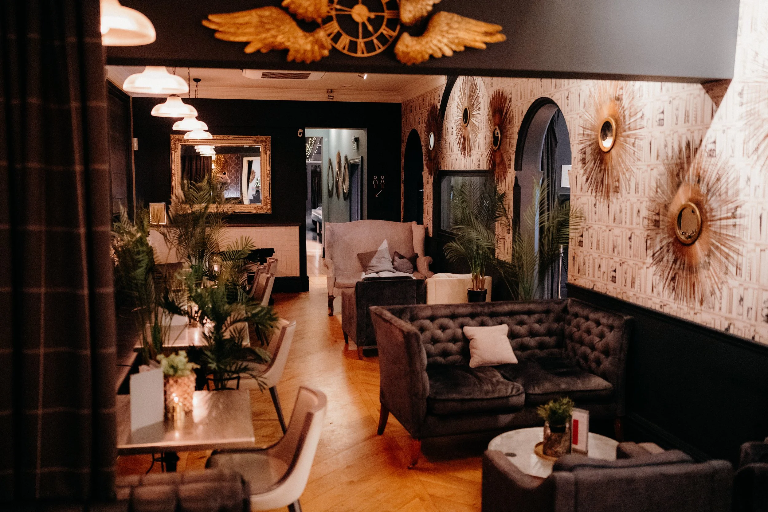 bar/lounge area for private hire