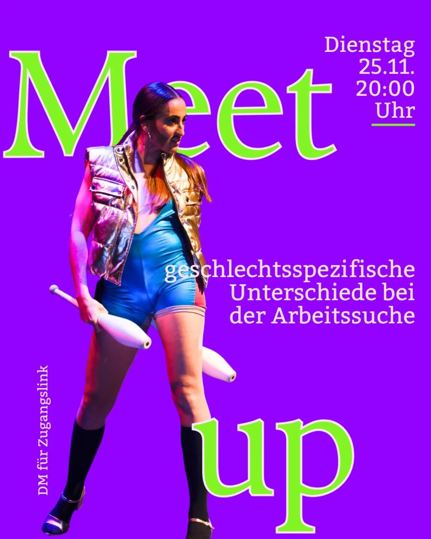 ✨ Wir laden euch herzlich zu unserem Online-Meetup ein!
Lisa AkaElisabeth Schmidt (she/her), Soziologin im Graduiertenkolleg zu transnationalen Arbeitsm&auml;rkten, wird das Ganze diese Mal hosten. Seit einem Jahr forscht sie zu den Arbeitsrealit&aum