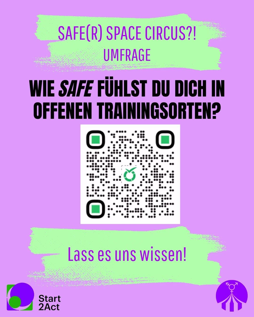 Umfrage: Safe(r) Space Circus?! Wie sicher sind offene Trainingsräume?