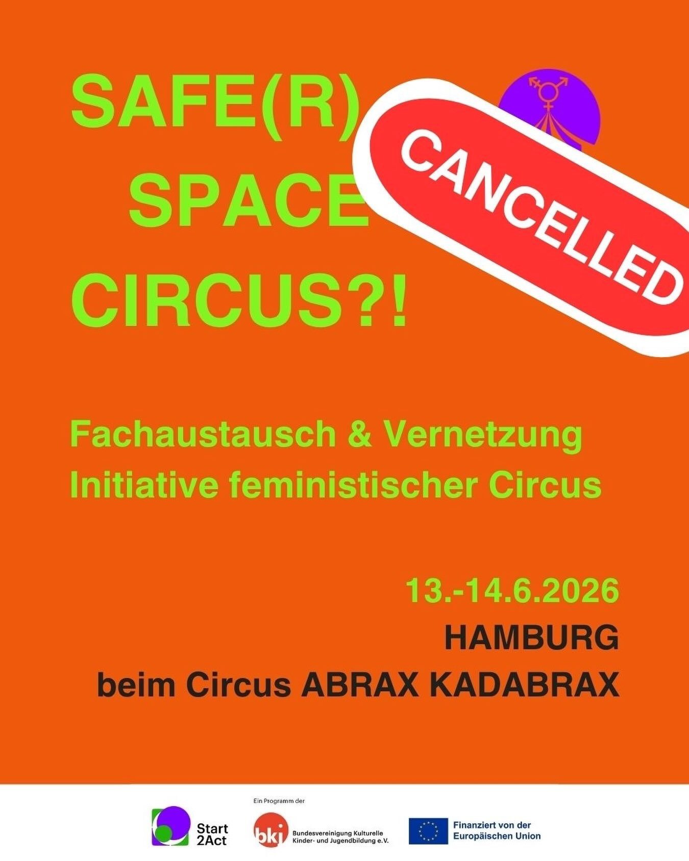 Leider haben sich nicht genug Teilnehmende f&uuml;r unsere Fachtagung angemeldet.
Daher f&auml;llt die Fachtagung am kommenden Wochenende aus.
Wir werden versuchen die Programmpunkte so gut es geht in k&uuml;rzeren online oder pr&auml;senz Workshops 