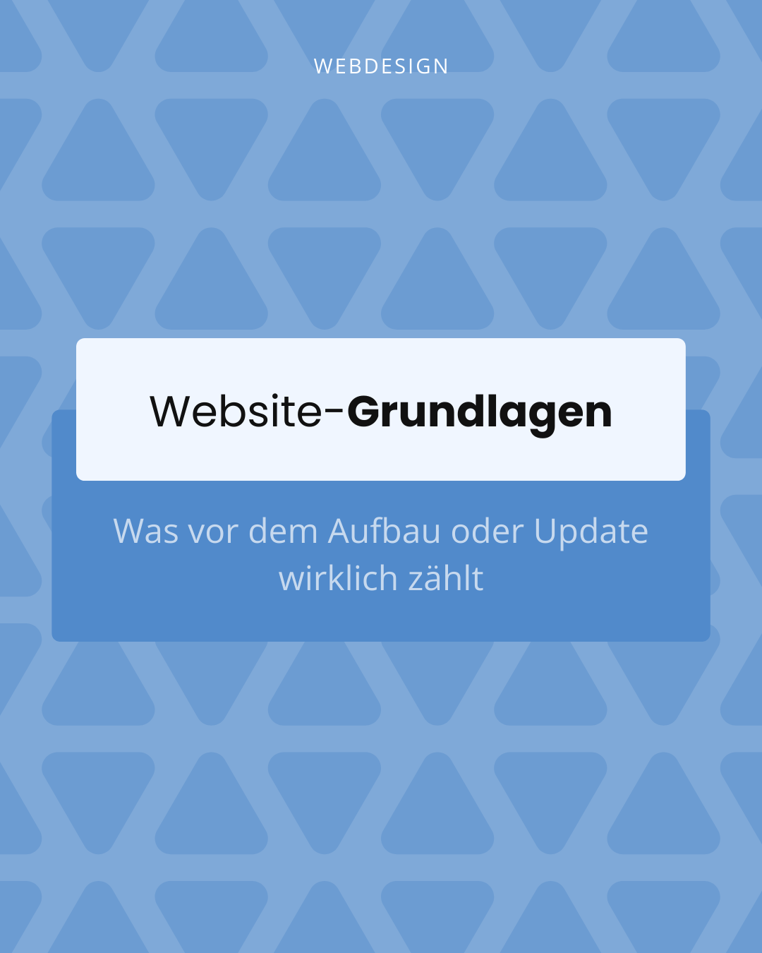 Website-Grundlagen: Was vor dem Aufbau oder Update wirklich zählt